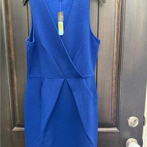ANTONIO MELANI Royal Blue Midi Dress